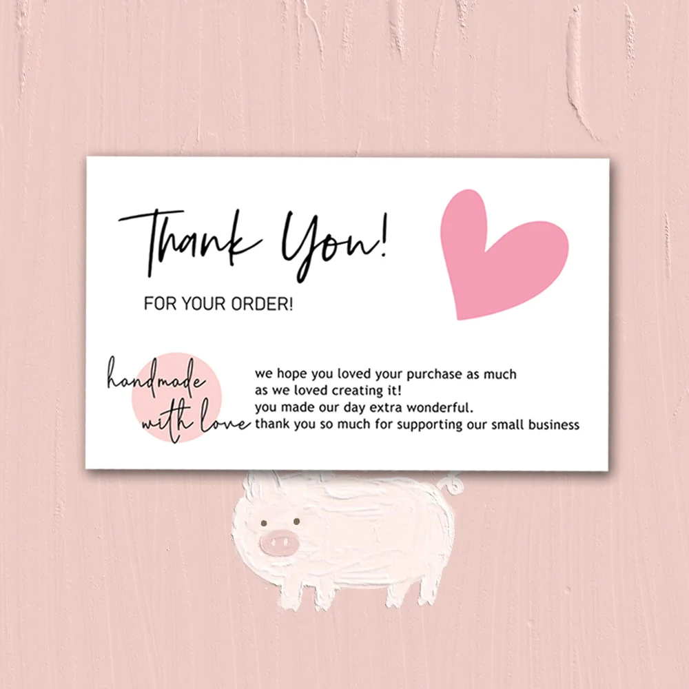 Custom Cards Thank You Cards Custom Business Card Packaging For Small Businesses Wedding invitations Postcards Personalized logo - Image 5