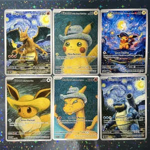 18pcs/set Collect Trading Signature Flash Card PTCG Self Made Mewtwo Eevee Charizard Cartoon Anime Game Collection Cards Gift
