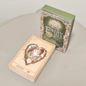 9*6cm Fairy Tale Lenormand Deck 38 Pcs Lenormand Cards Printed on 350GSM Double-embossed Cardstock