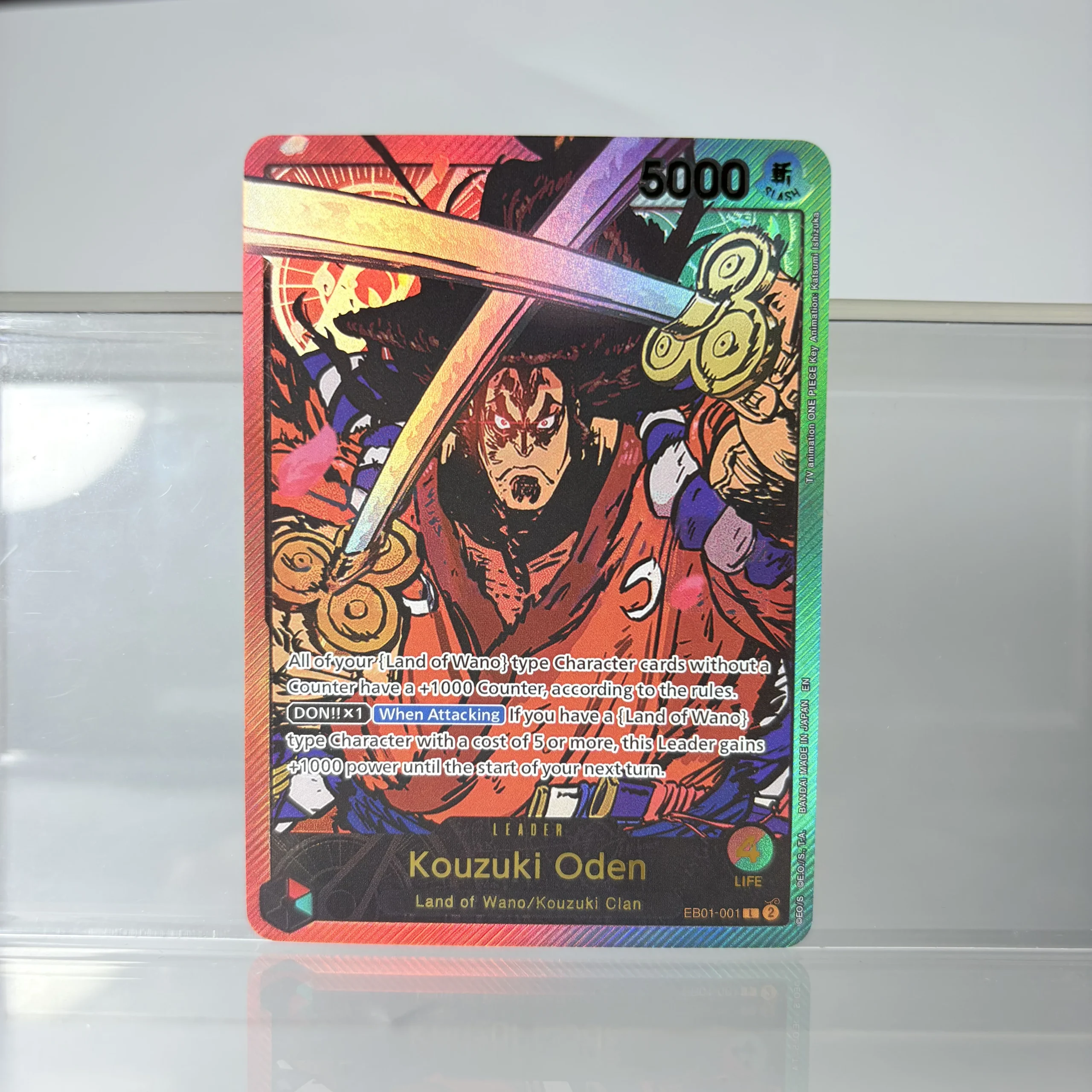 Anime One Piece OPCG English Leader Luffy Chopper Uta Hody Jones Perona Yamato Vinsmoke Reiju Dragon Game Collection Proxy Cards - Image 5