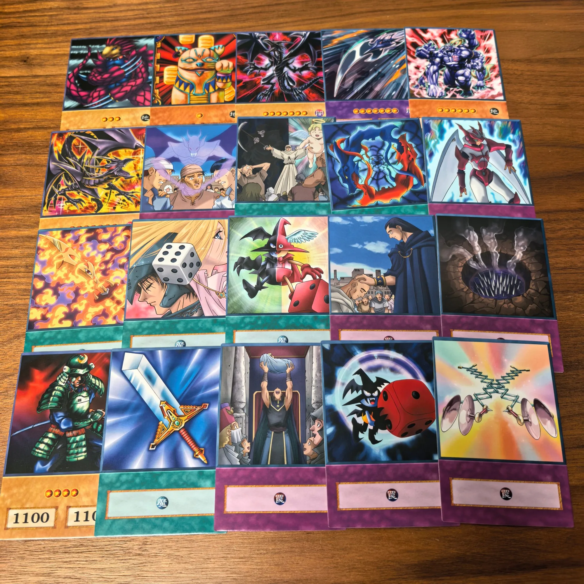 100Pcs Yu Gi Oh Anime Style Cards Joey Rebecca Set Red Eyes Dragon Yugioh DM Classic Proxy DIY Card Kids Gift - Image 4