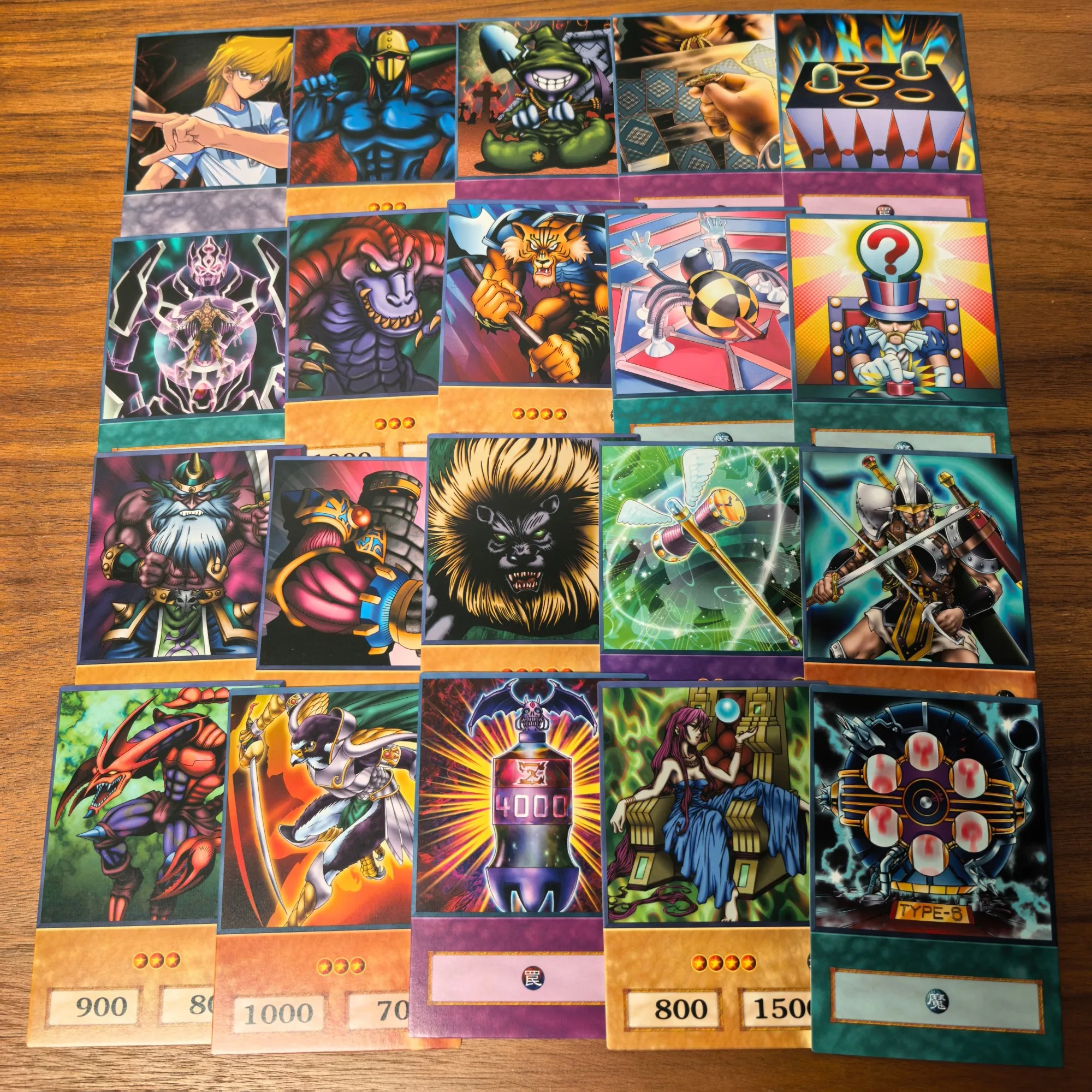 100Pcs Yu Gi Oh Anime Style Cards Joey Rebecca Set Red Eyes Dragon Yugioh DM Classic Proxy DIY Card Kids Gift - Image 3