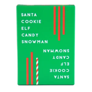 Santa Cookie Elf Candy Snowman Card Deck
