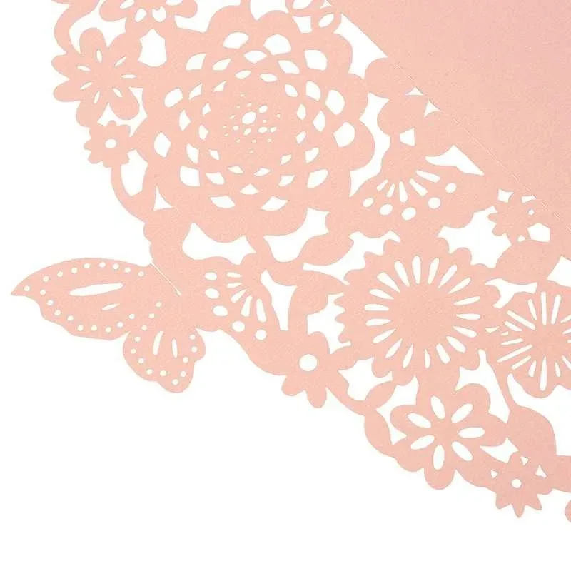 10pcs/pack Butterfly 3D Invitation Card Flower Wedding Cards Debut Invitations Birthday Laser Cut Party Cards 5x7in 5R Size - Image 5