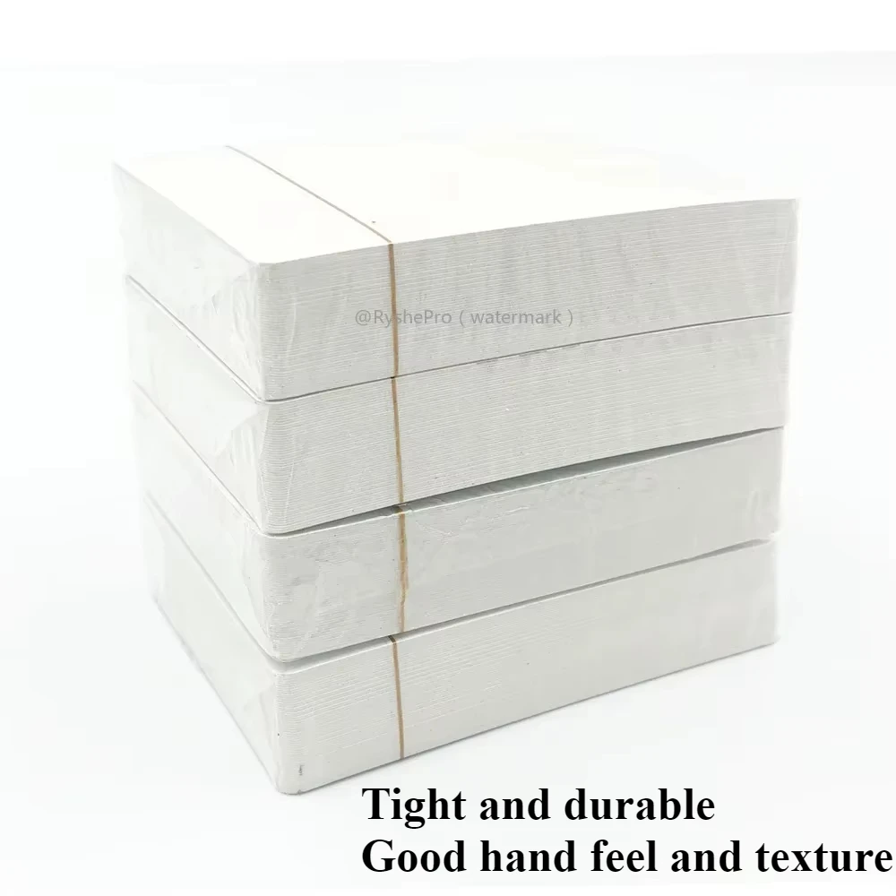 Blank Playing Card Deck 54PCS Empty White Custom Playing Cards Two-sided Personalized Index Flash Cards Study DIY Gift Cards - Image 5