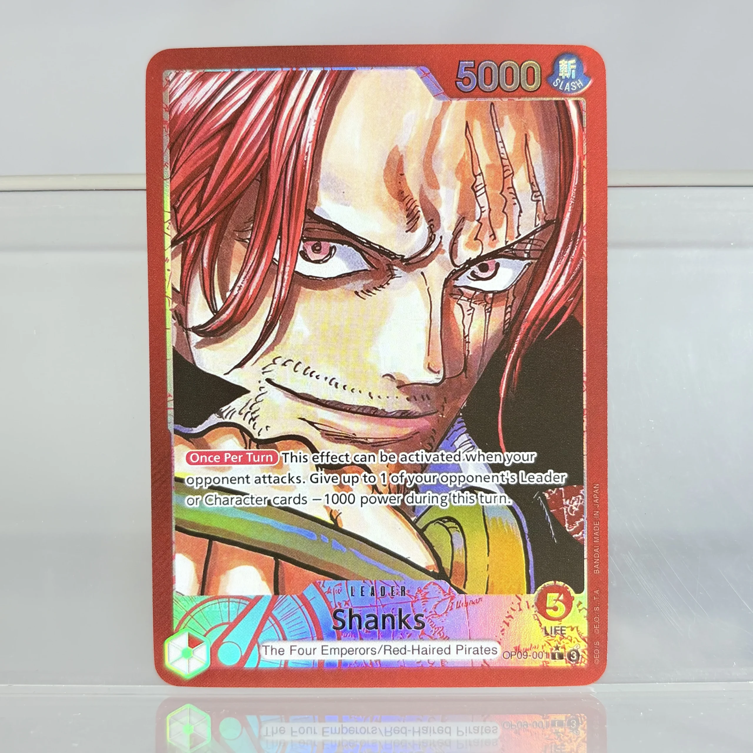 Anime One Piece OPCG English Leader Nami Law Ace Luffy Sabo Zoro Sanji Replica Reiju Perona Game Collection Proxy Cards - Image 4