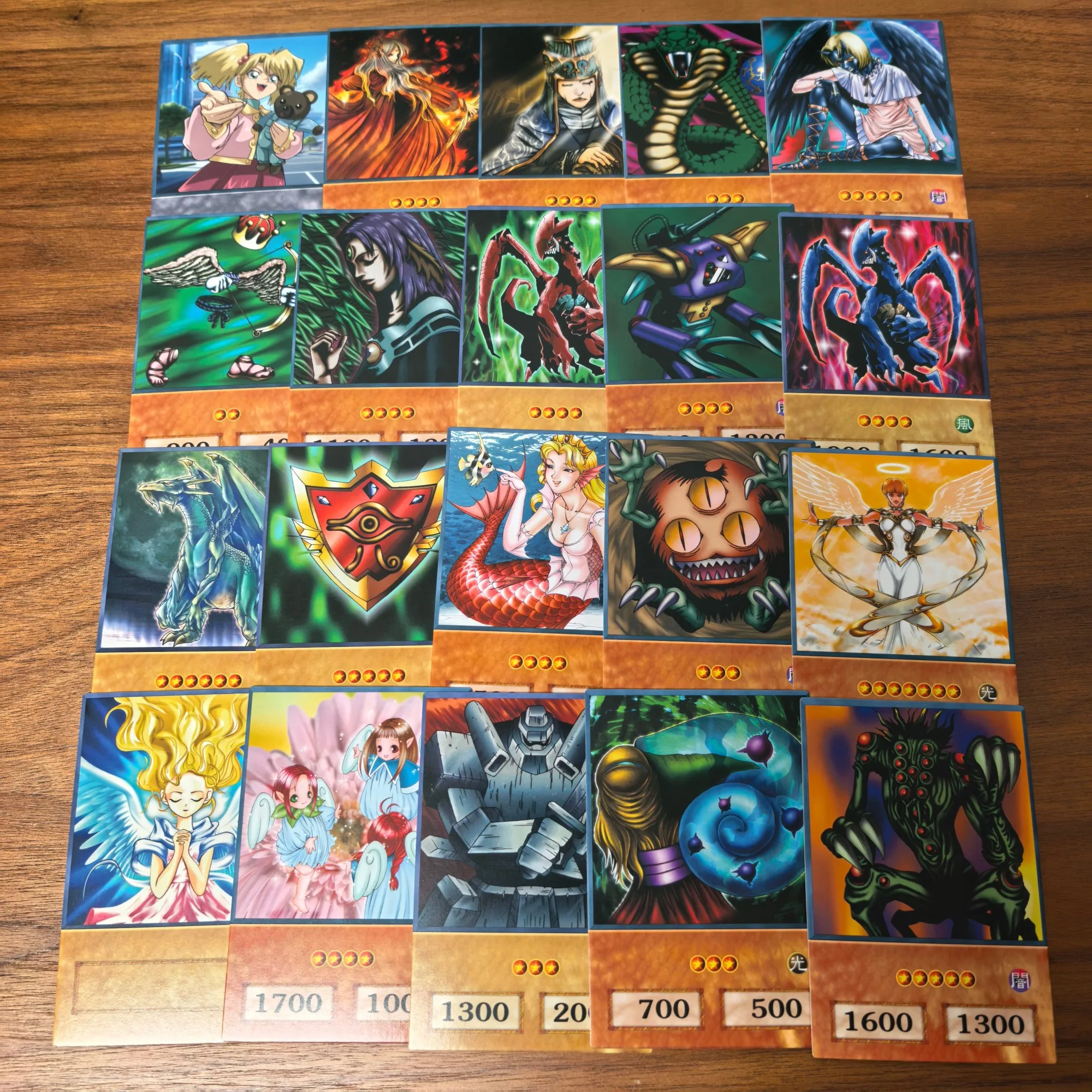 100Pcs Yu Gi Oh Anime Style Cards Joey Rebecca Set Red Eyes Dragon Yugioh DM Classic Proxy DIY Card Kids Gift - Image 5