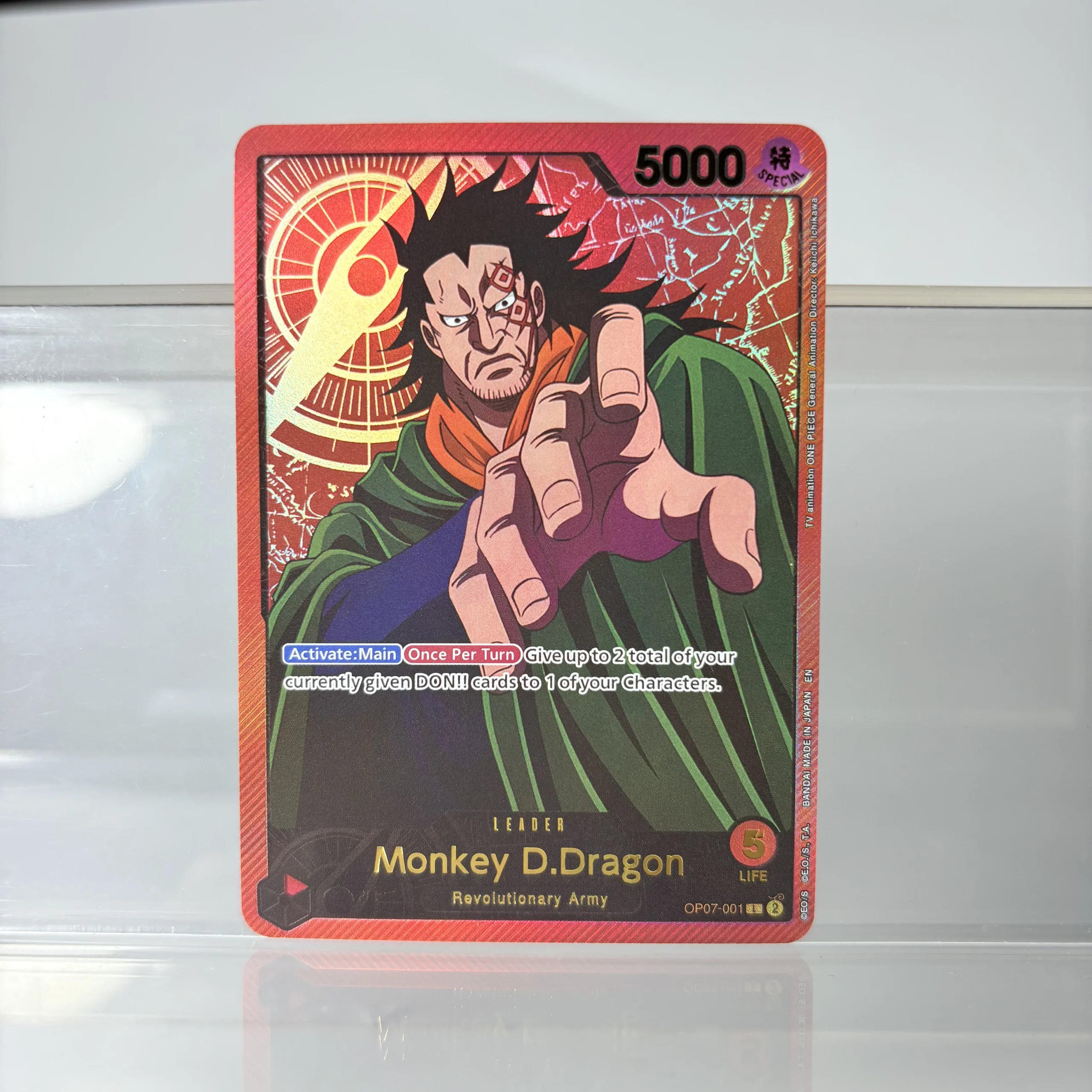 Anime One Piece OPCG English Leader Luffy Chopper Uta Hody Jones Perona Yamato Vinsmoke Reiju Dragon Game Collection Proxy Cards - Image 4