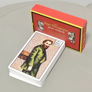 36+6 Pcs Cards 1890s Original Kipper Cards 9*6cm In Both Directions Germany Language Printed on 350GSM Double Embossed Paper