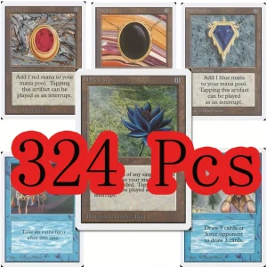 324 Pcs Black Core Cards P9 Dual Land Fetch Land Shock Lands MTG Cards