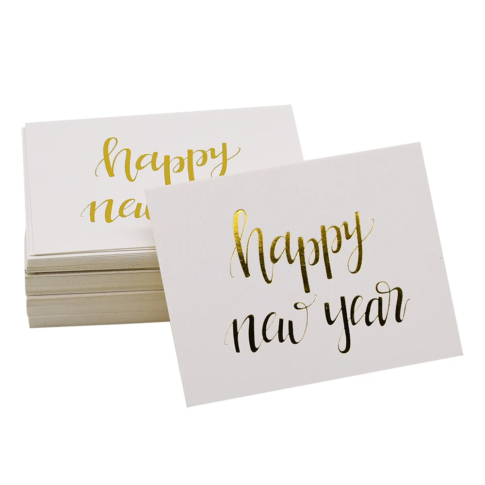 10-30pcs White Paper Card "thank you"Small Card Gift Decoration Card Writable Card 6x8cm Wedding Favors Card 6X8cm - Image 2