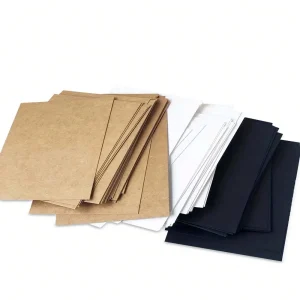 20/30pcs A6 Size 9.5 X 14.5cm Kraft Paper 350gsm Card paper, DIY Gift Packing Cardboard Paper Blank Postcard hand-drawn doodles