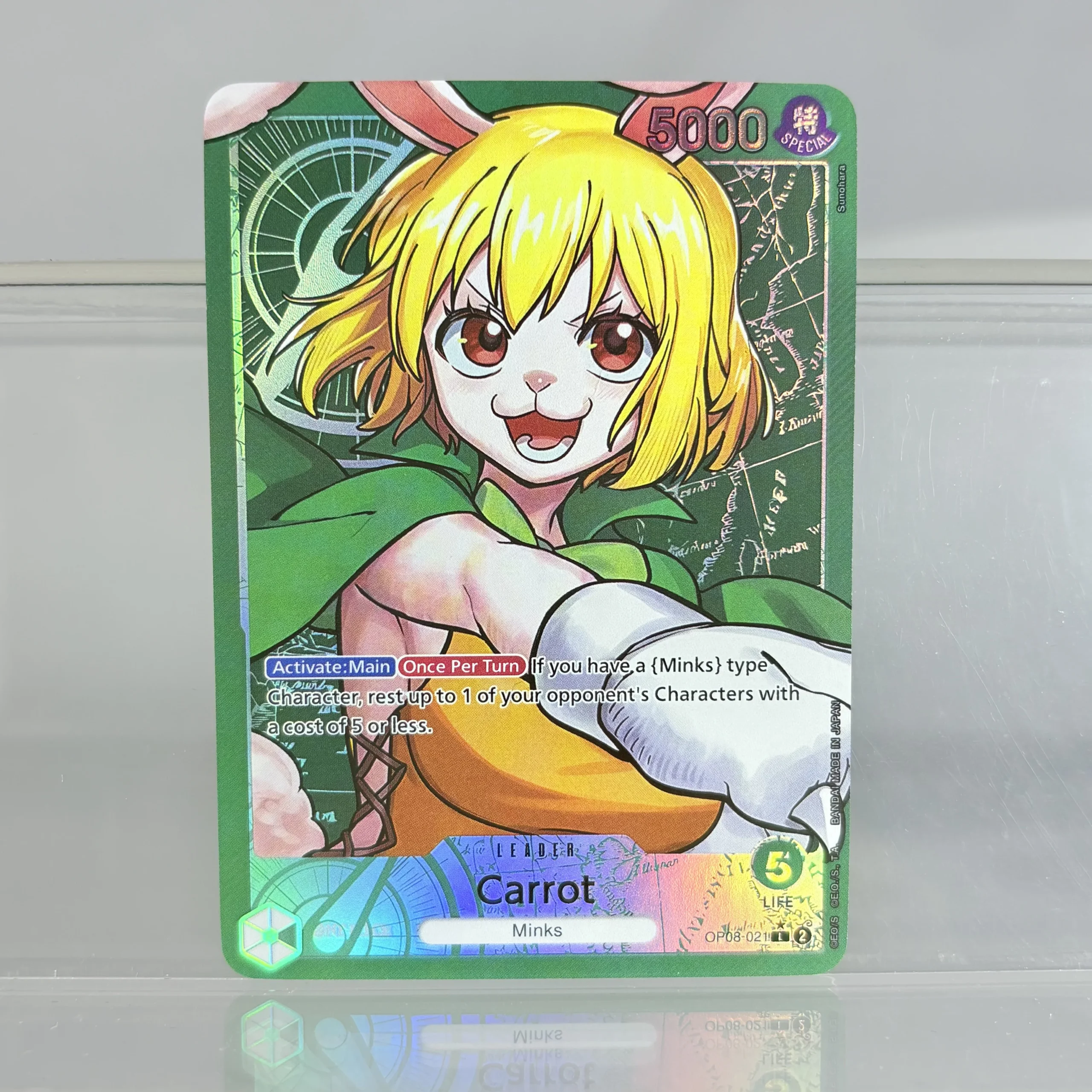 Anime One Piece OPCG English Leader Nami Law Ace Luffy Sabo Zoro Sanji Replica Reiju Perona Game Collection Proxy Cards - Image 5