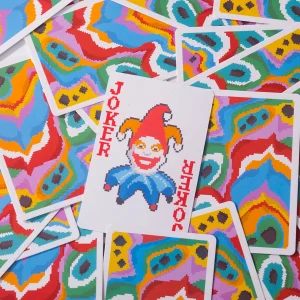 Classic Poker Card Set - Essential Party Game for Gatherings, Tabletop Games & Festive Fun, Durable & Portable Playing Cards