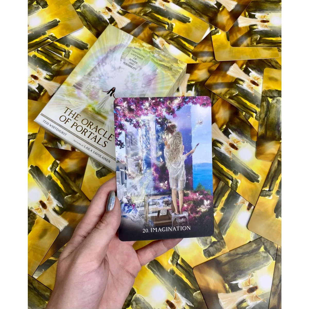 10.4*7.3cm The Oracle of Portals: Traversing Gateways of Power and Possibility 44PCS Cards - Image 3