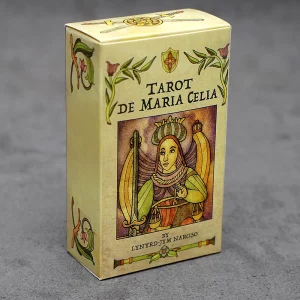 Tarot de Maria Celia baraja completa estilo clásico ilustraciones detalladas por Lynyrd Jym Narciso ideal para coleccionistas le