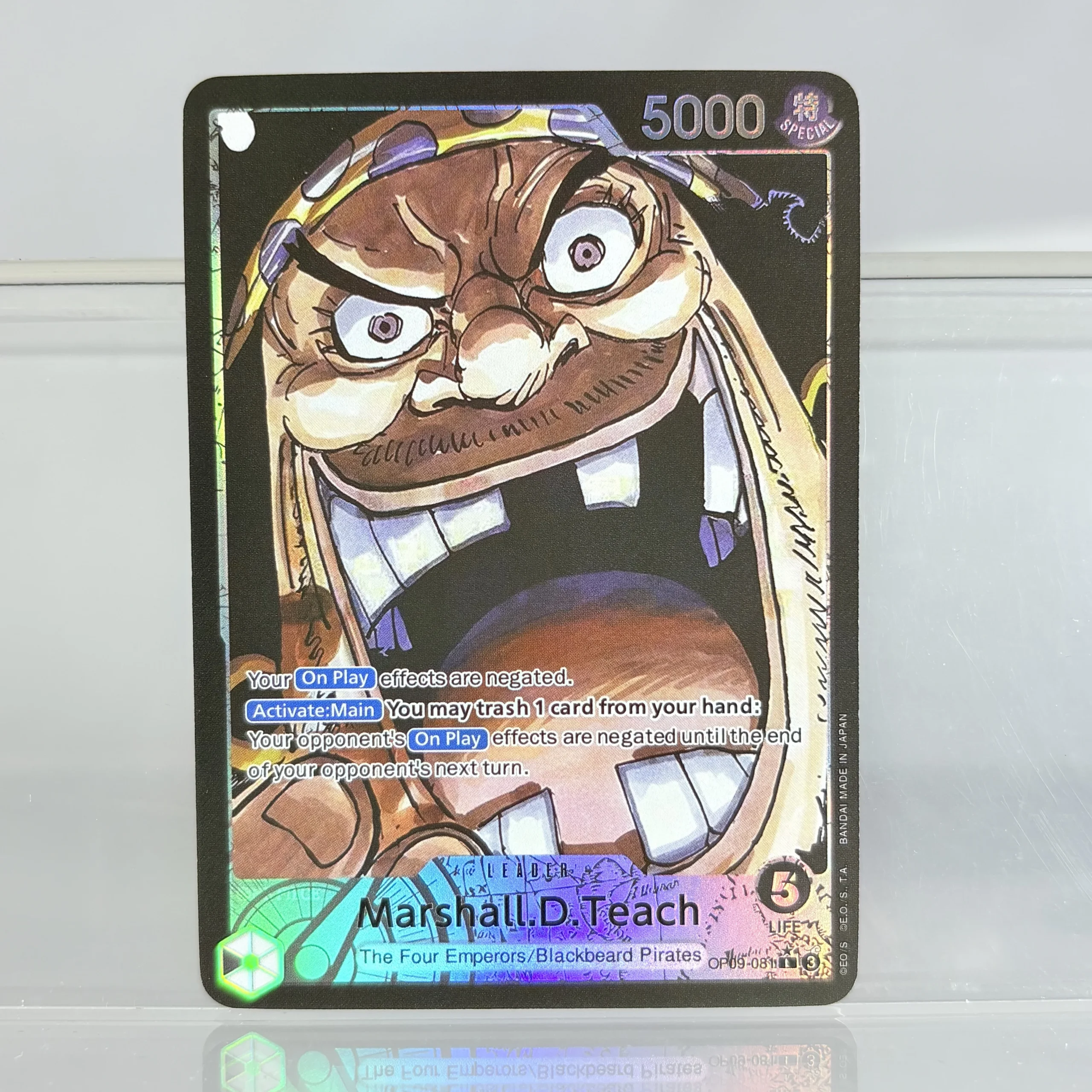Anime One Piece OPCG English Leader Nami Law Ace Luffy Sabo Zoro Sanji Replica Reiju Perona Game Collection Proxy Cards - Image 2